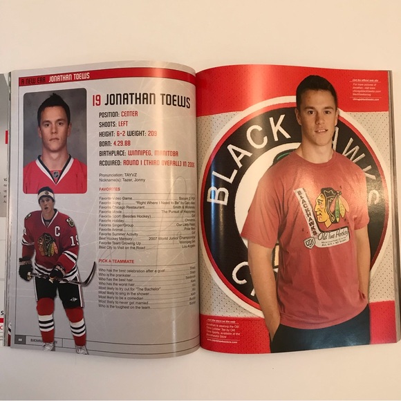 Chicago Blackhawks Official Game Program Magazine Sharp Shooter 2008 2009 - Picture 14 of 16
